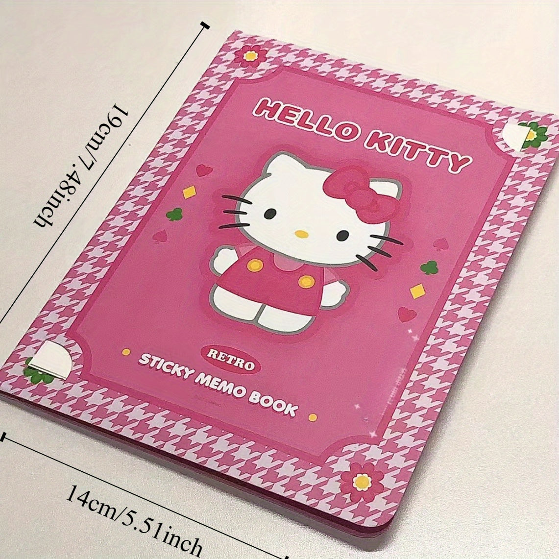 Cute Note Book: Kawaii Sanrio Hello Kitty Convenience Book with Mymelody Kuromi Cinnamoroll Paste Notepad Office Stationery