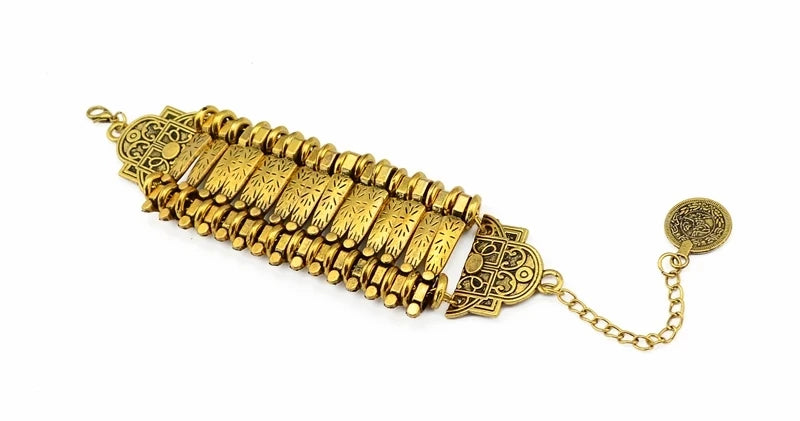 Bohemia Vintage Hippie Boho Bracelet Bells Tassel Statement Pulseiras Femininas Women Turkish Gypsy Tribal Jewelry