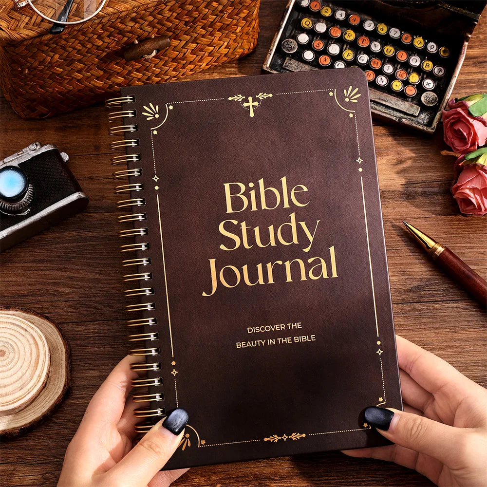 192 Pages Bible Study Journal Notebook Devotional Prayer Journal with S.O.A.P Study Method Church Notes Inspirational Gift