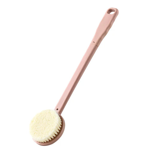 Bath Brush Soft Hair Bath Brush Back Ball Brush Bathroom Body Brushes Mud Back Scrubber Shower Massage Brush