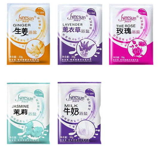Fragrant bath salt, bathhouse bath salt, full body bath salt, foot bath salt, foot therapy salt