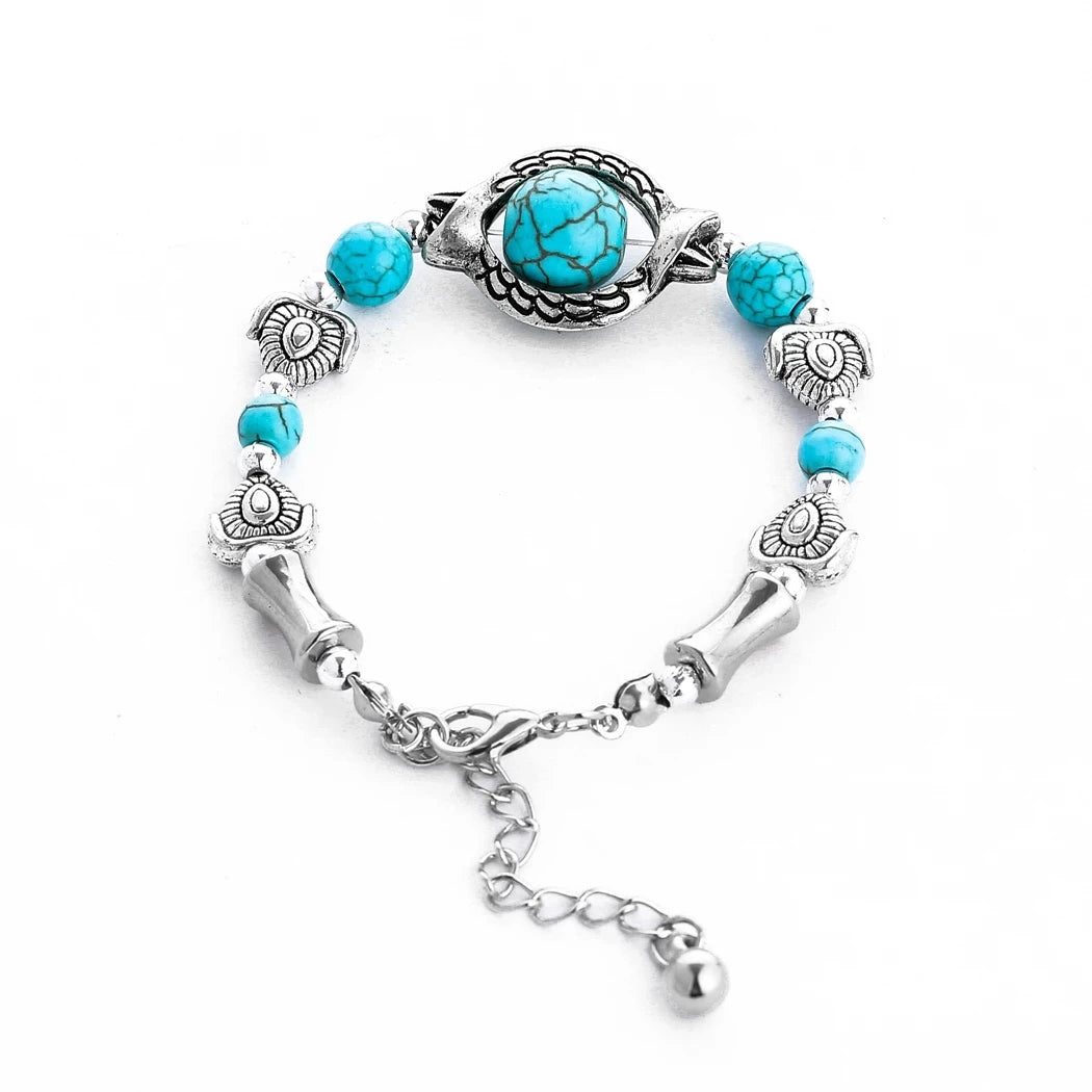 Bohemia Vintage Hippie Boho Bracelet Bells Tassel Statement Pulseiras Femininas Women Turkish Gypsy Tribal Jewelry