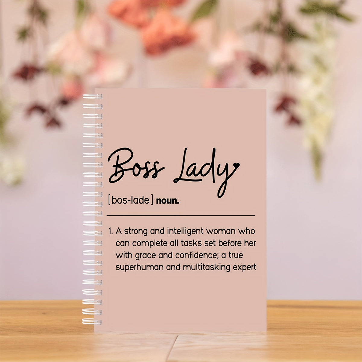 1pc Spiral Notebook, Funny New Business Owner Gift for Woman, Gift for Female Manager Birthday Gift for Her, Perfect for Office and Home Use, Office Stationery 5.5X8.3