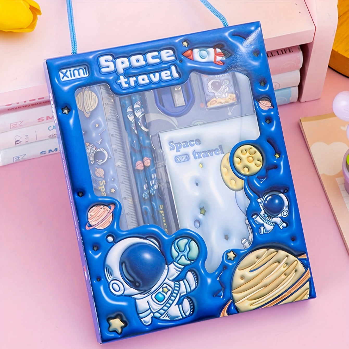 6pcs/Set, Stationery Set, 3D Gift Pencil Set For The Start Of School Season - Gift For The Back To School Season