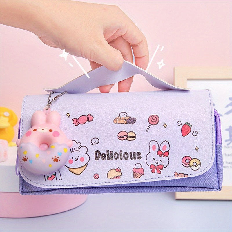 Large Stationery Storage Pen Bag Boys Girls Pencil Case Pencil Pouch Pencil Organizer
